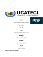 Diferencia Ensayo Protor N y Estanadr