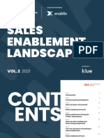 Sales Enablement Landscape Vol.2 2021