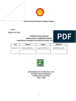 Shell Petroleum Development Company of Nigeria: Work Method Statement For Continuous Flight Auger (Cfa) Piling