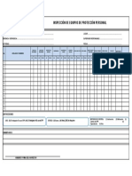 IPM-FOR-005 Formato Inspeccion de Uso y Dotación de EPP