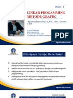 Modul 4 - Linear Programming Metode Grafik