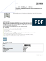 Industrial Ethernet Switch - SCX 2POE 2LX - 1108543: Product Description