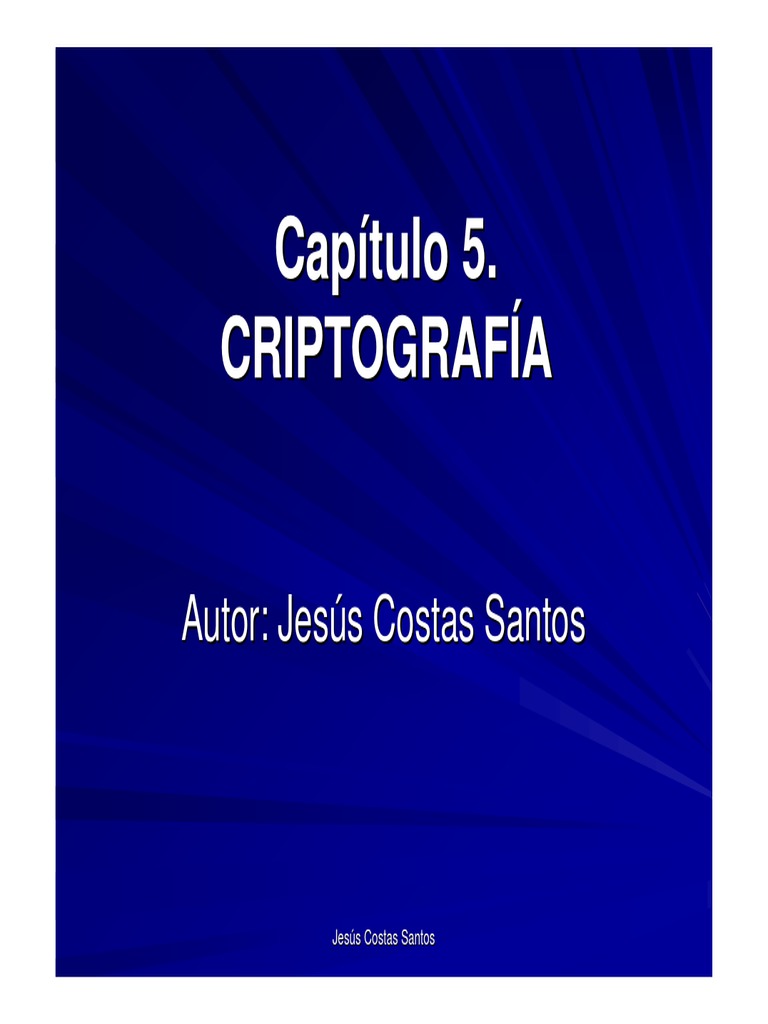 Criptografía Pdf Clave Criptografía Cifrado