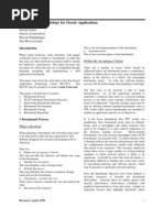 Bench Mark Methodology for Apps