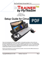 Flythissim Touchtrainer Set-Up Guide V 1.0