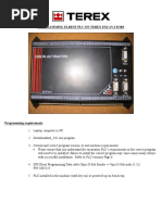 Elrest PLC Programming Instructions.