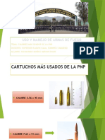 Calibres Mas Usados de La PNP