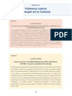 Actividad de La Violencia Contra La Mujer