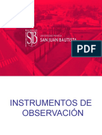 Instrumento de Observacion