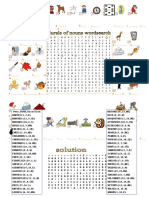 Plurals of Nouns Wordsearch Wordsearches - 70102