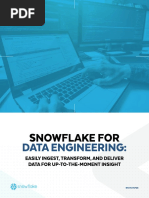 Snowflake For: Data Engineering