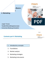 Economic Sciences Basics: Business Functions 4. Marketing