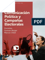 Curso Comunicacion Politica y Campanas Electorales
