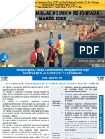 Manual de Charlas HSE Marzo 2022