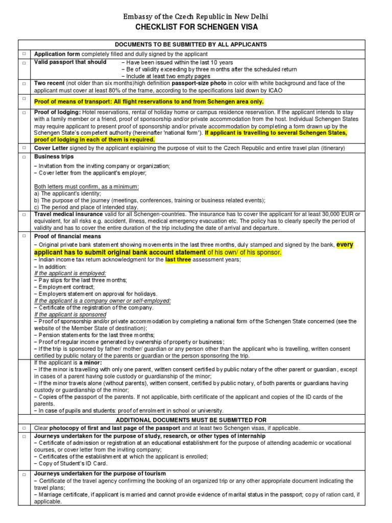 checklist-for-schengen-visa-tourism-latest-pdf-travel-visa-legal
