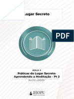 Aula 4 Práticas Do Lugar Secreto Aprendendo A Meditação Parte 2