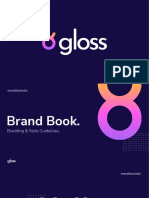 Gloss - Dark Brand Guidelines Template