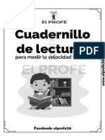 Cuadernillo de Lecturas para Medir Velocidad Lectora