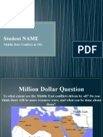 Middle East Conflicts & Oil Presentation