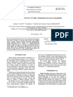 BIOLOGICAL ACTIVITY OF THE OXIDIZED POLYSACCHARIDES