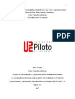 Propuesta Metodológica para La Elaboración de PSA Dentro de Las SC en El Contexto Colombiano