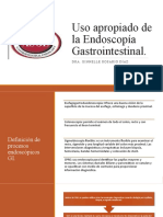 Uso de endoscopia GI