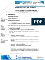 Cas 002 - Bases Convocatoria Contrato Cas - 2022 - III Convocatoria