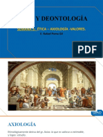 Ética y Deontología Semana 5 Poma Gil Axiología, Valores.