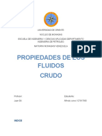 Informe Crudo