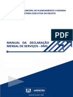 Guia DMS Jaboatão: Declaração Mensal de Serviços