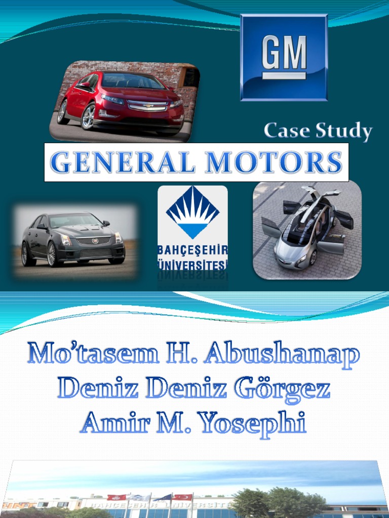 general motors case study scribd