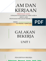 BEKERJA UNTUK ALLAH