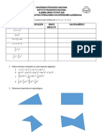 Taller Operaciones Con Expresiones Algebraicas