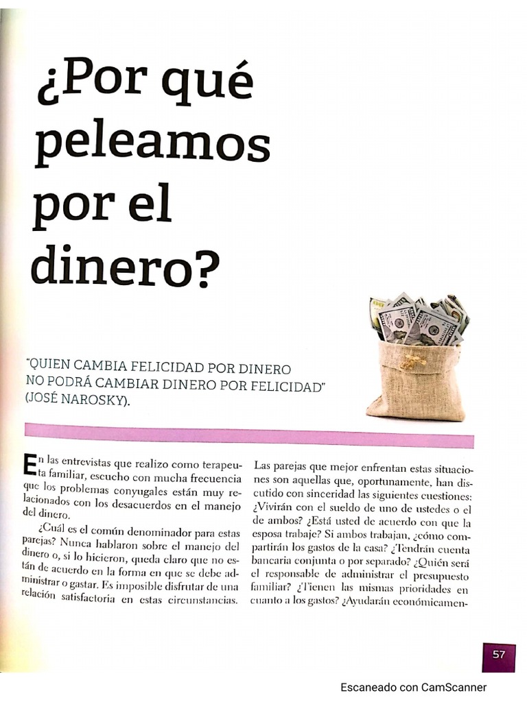 Finanzas en El Matrimonio | PDF