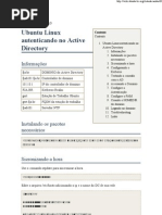 Autenticando Linux No Ad