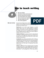How to teach Writing