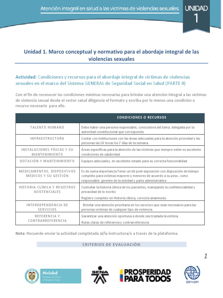Abordaje Integral de Violencias Sexuales en Salud | PDF | Historial médico