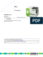 Thermomark Roll: Thermal Transfer Printer For Labels and Continuous Media