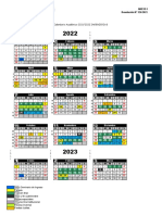 Calendario 2022-2023