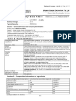 Material Safety Data Sheet: Minmax Energy Technology Co.,Ltd