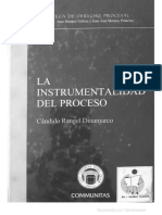 DINAMARCO, Cândido. La Instrumentalidad Del Proceso (Pp. 32-59)