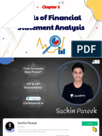 04 Tools of Analysis of Financial Statements Notes by Sachin Pareek