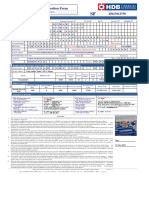 Sales Finance Loan Application Form: Salaried