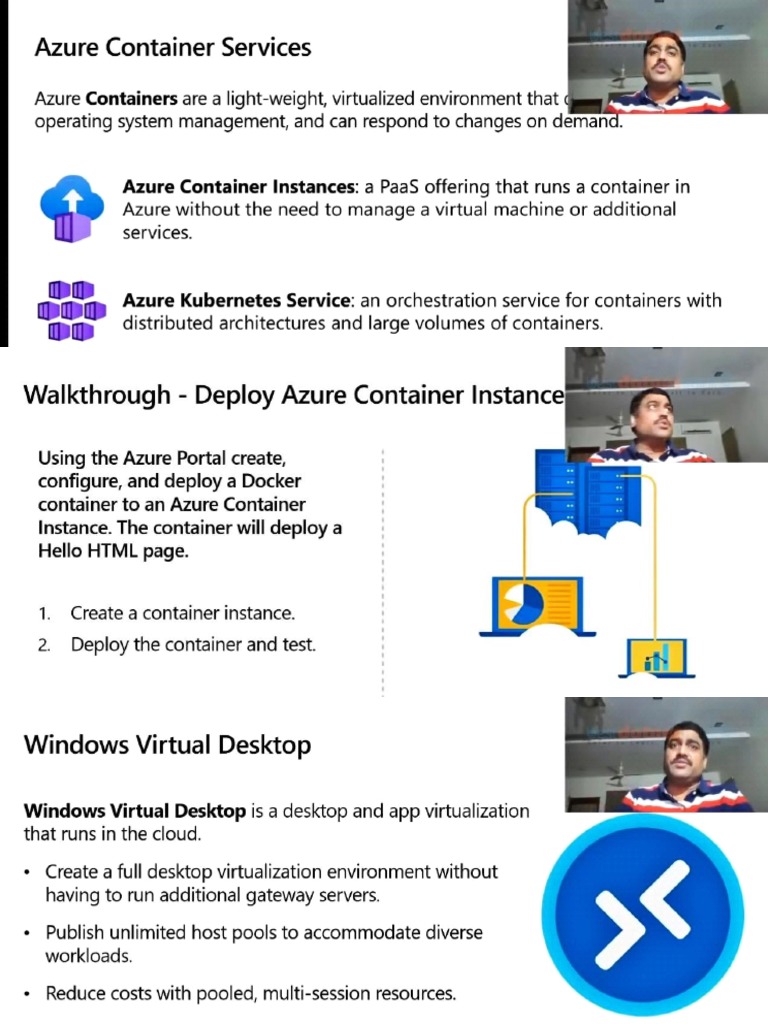 Azure Services Guide: Containers, Networking, and Storage | PDF ...