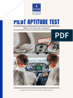 OSM Aviation Academy - The Pilot Aptitude Test Guide