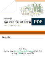 Ct275 - Cnweb - Ch3 - PHP - Pdo