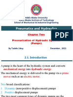 Pneumatics and Hydraulics: Chapter Two Pressurization of Hydraulic Systems (Pumps)