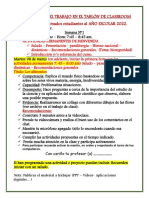 Formato para El Trabajo en El Tablón de Classroom