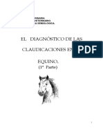 El Diagnostico de Las Claudicaciones en El Equino 1ra Parte