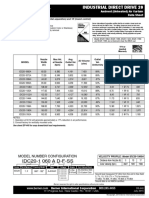 Berner Industrial Direct Drive 20 Ambient Air Curtain Data Sheet